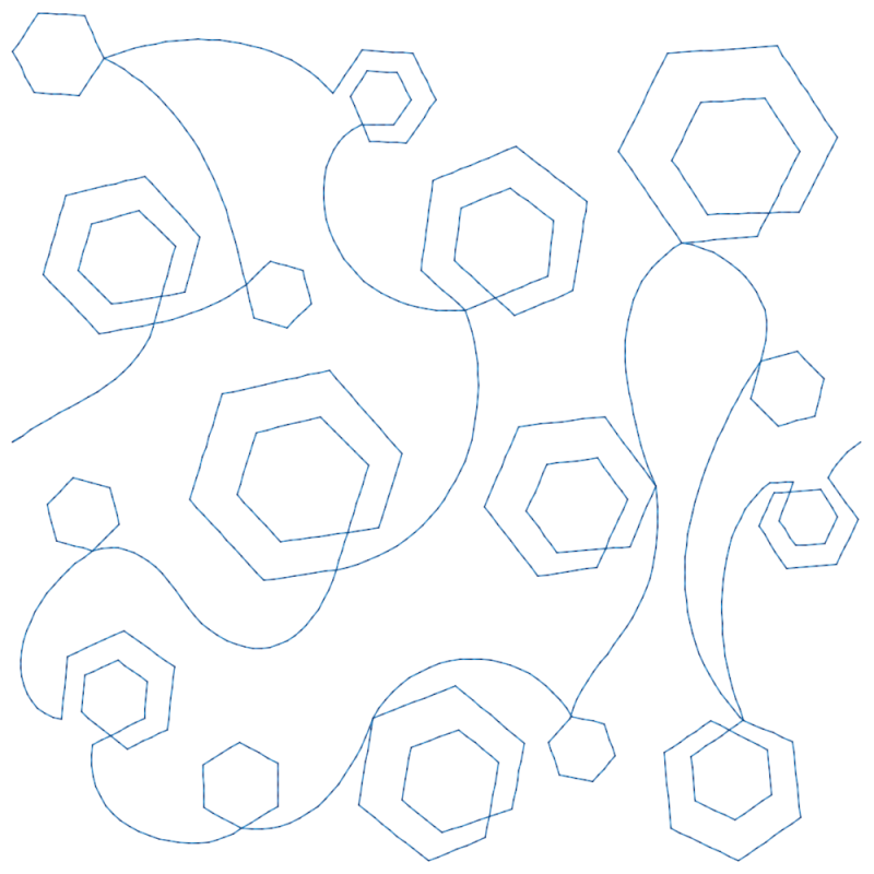 Hexagon Stipple