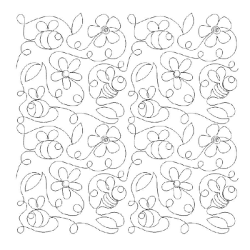 More Bees And Flowers