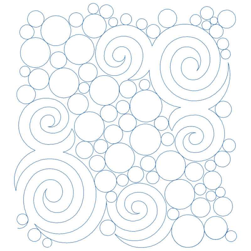 Spiral And Bubbles