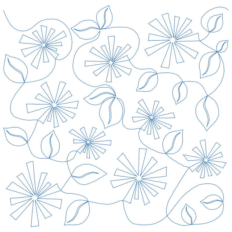 Starburst Flower Meander