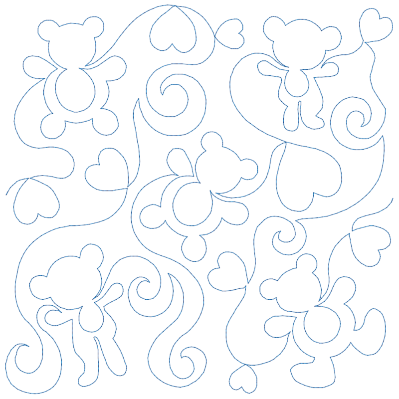 Teddy Bear Hearts
